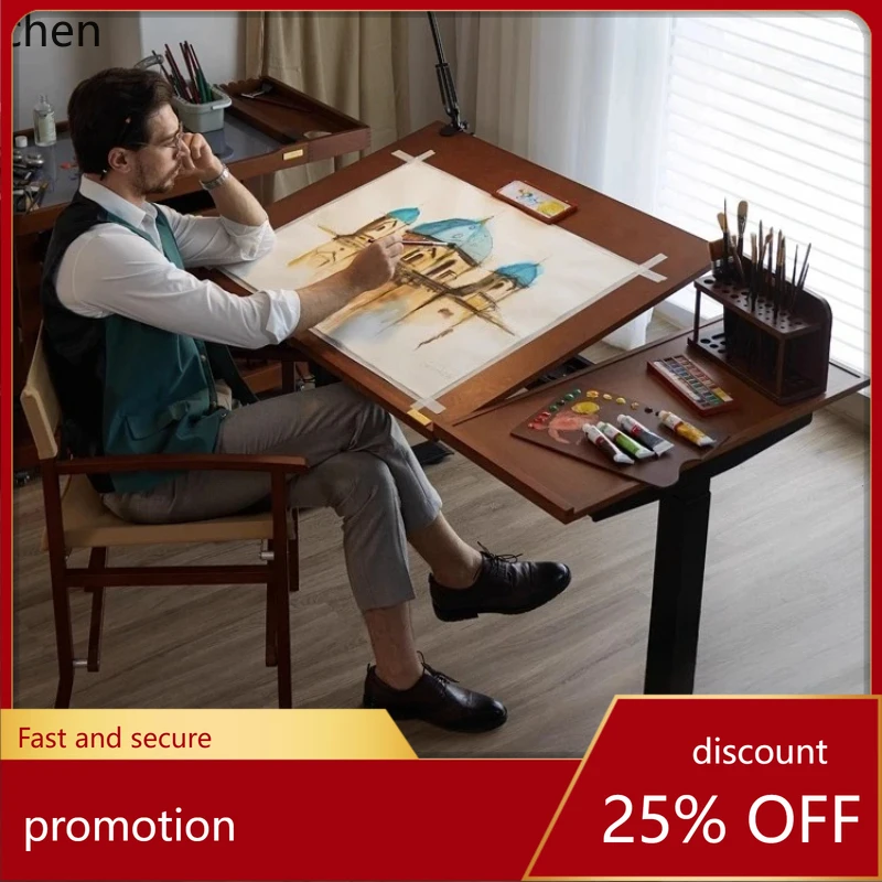 HXL Electric Height Adjustable Drawing Table for Art Students Sketching Watercolor Art Table
HXL Electric Height Adjustable Drawing Table for Art Students Sketching Watercolor Art Table