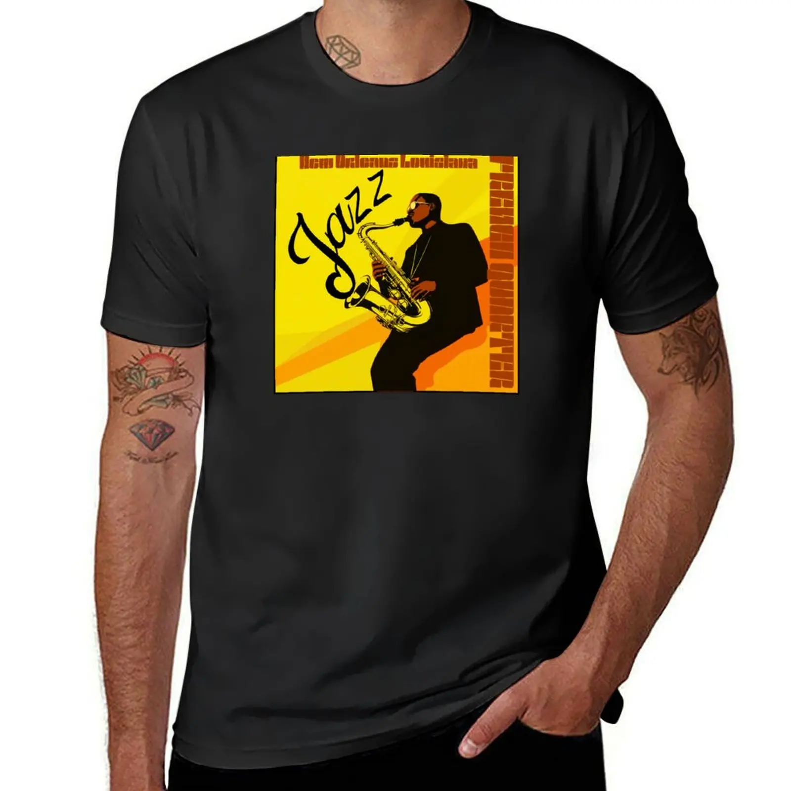 French Quarter Jazz New Orleans Louisiana T-Shirt customs design your own plus size tops sweat anime t shirts for men graphic
French Quarter Jazz New Orleans Louisiana T-Shirt customs design your own plus size tops sweat anime t shirts for men graphic
