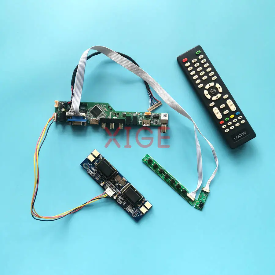 Screen Drive Controller Board Fit HSD150MX13 HT15X23 LTM150XH LTM15C458 1024x768 20 Pin LVDS USB+AV+VGA+HDMI 4-CCFL 1024*768 Kit
Screen Drive Controller Board Fit HSD150MX13 HT15X23 LTM150XH LTM15C458 1024x768 20 Pin LVDS USB+AV+VGA+HDMI 4-CCFL 1024*768 Kit