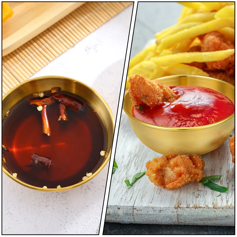 Charcuterie Gold Golden Stainless Steel Dishes Entertain Metal Sauce Cups Seasoning
Charcuterie Gold Golden Stainless Steel Dishes Entertain Metal Sauce Cups Seasoning