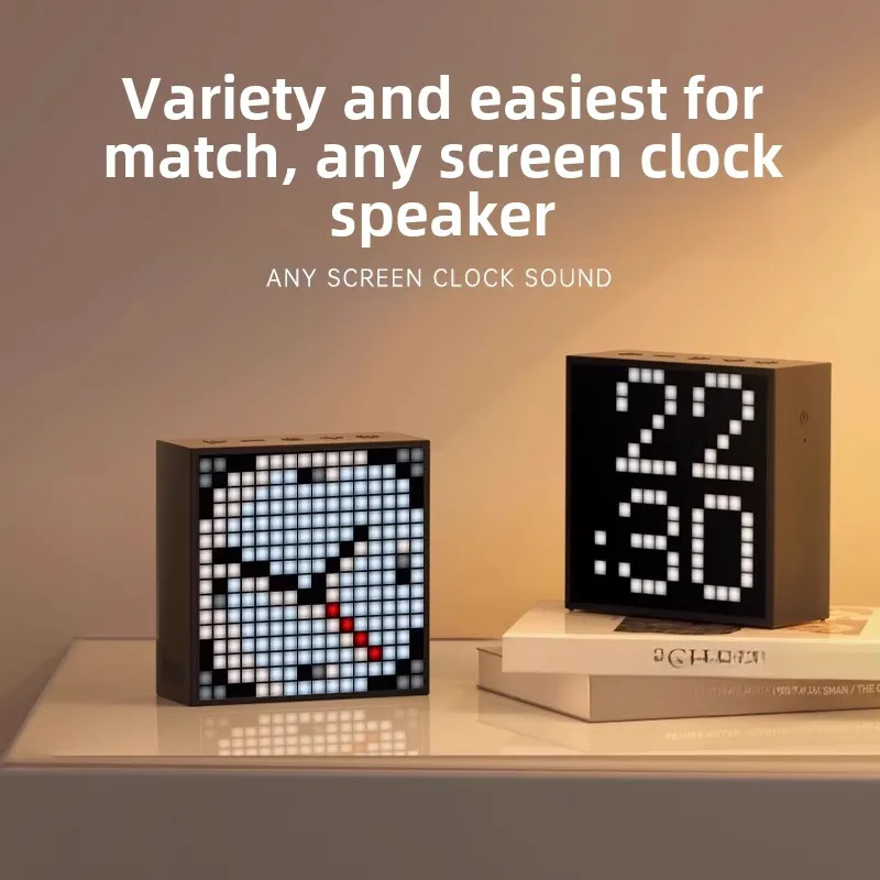 Bluetooth speaker pixel alarm clock boys birthday gift new year desktop computer subwoofer stereo
Bluetooth speaker pixel alarm clock boys birthday gift new year desktop computer subwoofer stereo