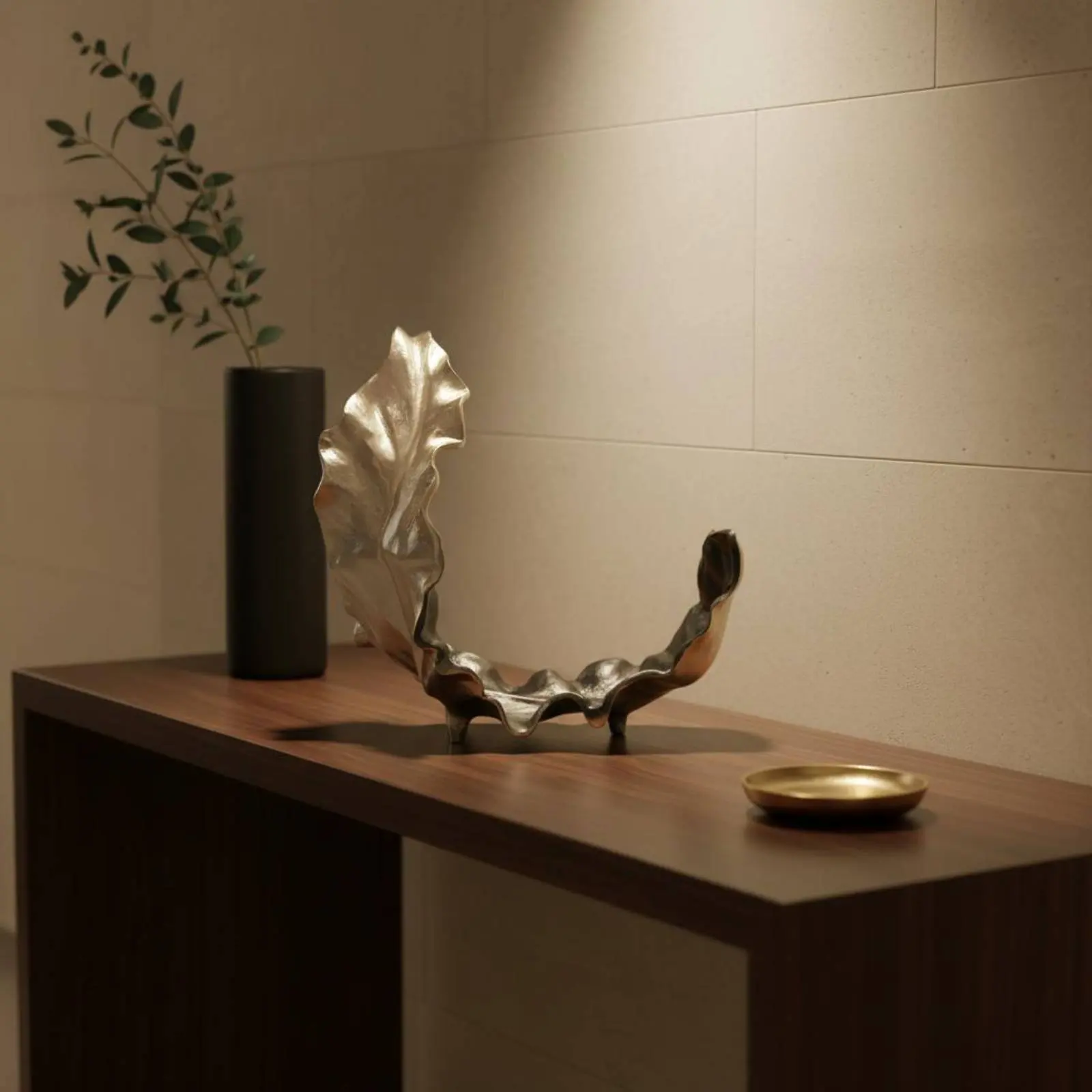 Abstract Foliage Bowl Luxury Design Decorative Nut Bowl Home Decor Item Glazed Finish Easy to Clean for Hotel Lobby
Abstract Foliage Bowl Luxury Design Decorative Nut Bowl Home Decor Item Glazed Finish Easy to Clean for Hotel Lobby