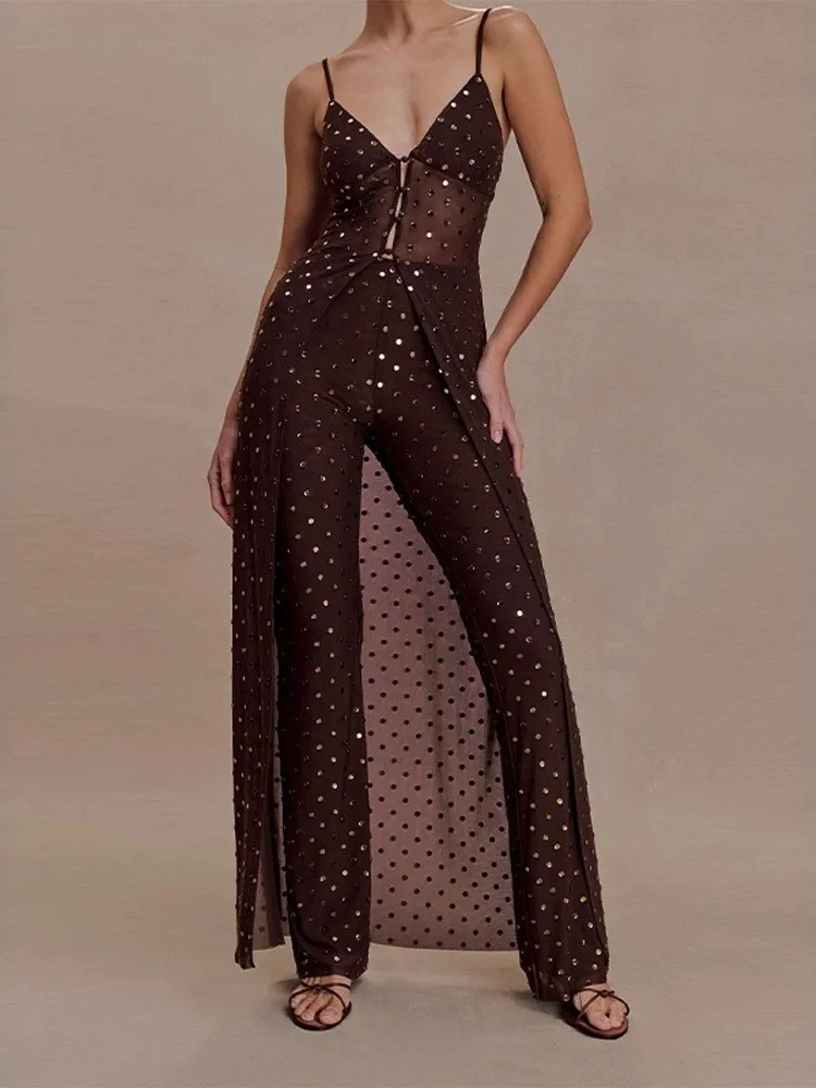 Swimwear Pants Cover-up 2 Piece Set Women Long Tops And Pants Bathing Suit Fashion Mesh Sexy Beach Perspective Cover Up Outfits
Swimwear Pants Cover-up 2 Piece Set Women Long Tops And Pants Bathing Suit Fashion Mesh Sexy Beach Perspective Cover Up Outfits