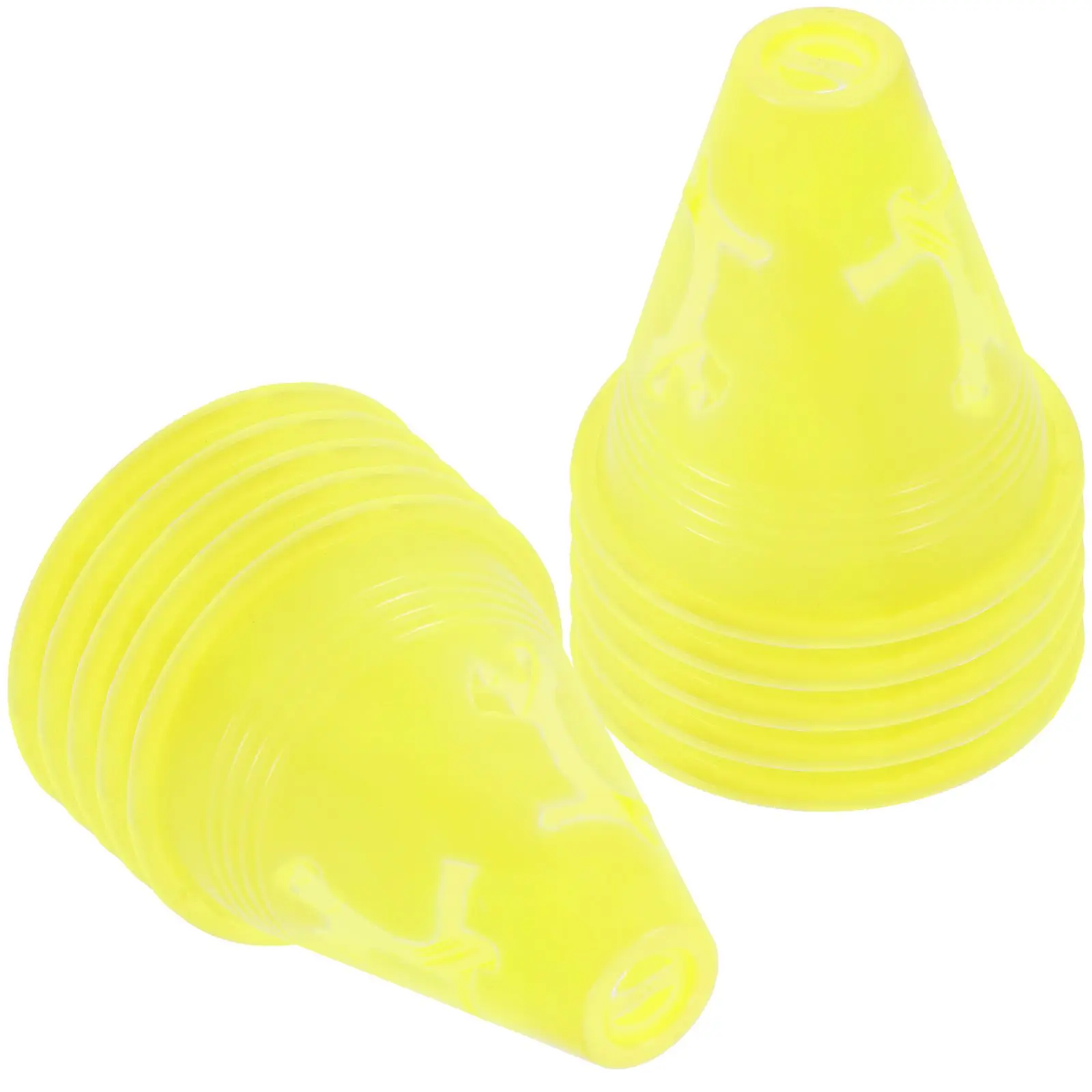 12 Pcs Roller Skating Cones Brightly Colored Miniature Road Plastic Sports Training Drills Obstacle Courses Flat Bottom Stable
12 Pcs Roller Skating Cones Brightly Colored Miniature Road Plastic Sports Training Drills Obstacle Courses Flat Bottom Stable