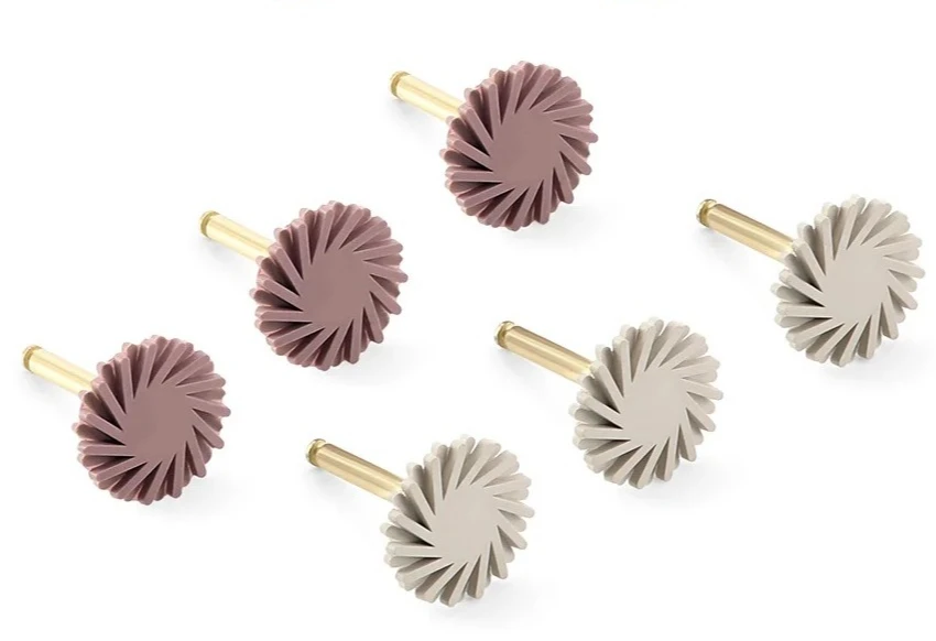 Dental Polishing Kit 6pcs Composite Resin Disc Wheel Brush Burs Silicone with Diamond Disc 2 Step Finishing Tools for Clinic
Dental Polishing Kit 6pcs Composite Resin Disc Wheel Brush Burs Silicone with Diamond Disc 2 Step Finishing Tools for Clinic