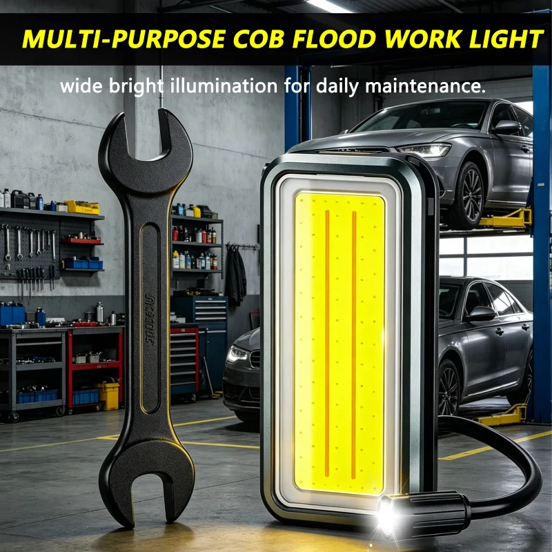Portable multifunctional outdoor camping light with long battery life, rain proof hose, magnetic hook, pen clip, work light
Portable multifunctional outdoor camping light with long battery life, rain proof hose, magnetic hook, pen clip, work light