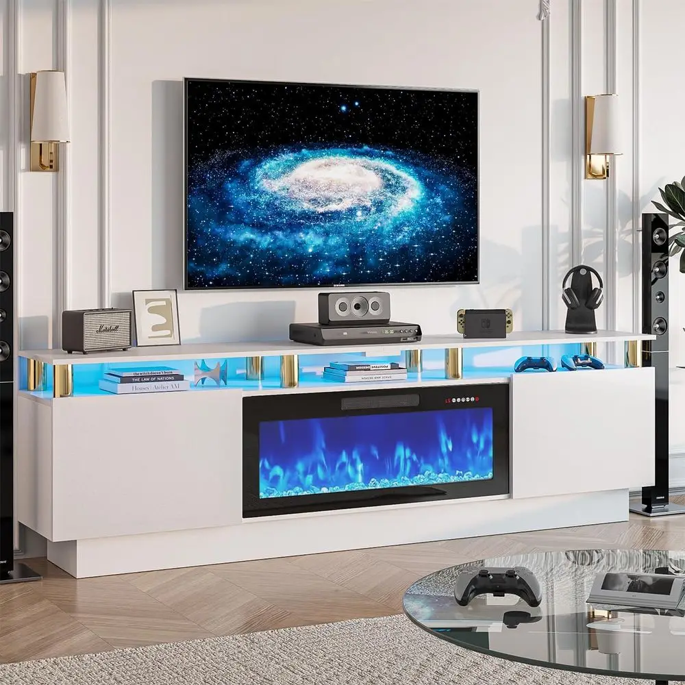 Подставка для телевизора 36 контактplace, 80 2-уровневых светодиодных центра, готовая к телевизору 90 градусов, дубовое хранилище медіа, акценты на белом столбе
Подставка для телевизора 36 контактplace, 80 2-уровневых светодиодных центра, готовая к телевизору 90 градусов, дубовое хранилище медіа, акценты на белом столбе