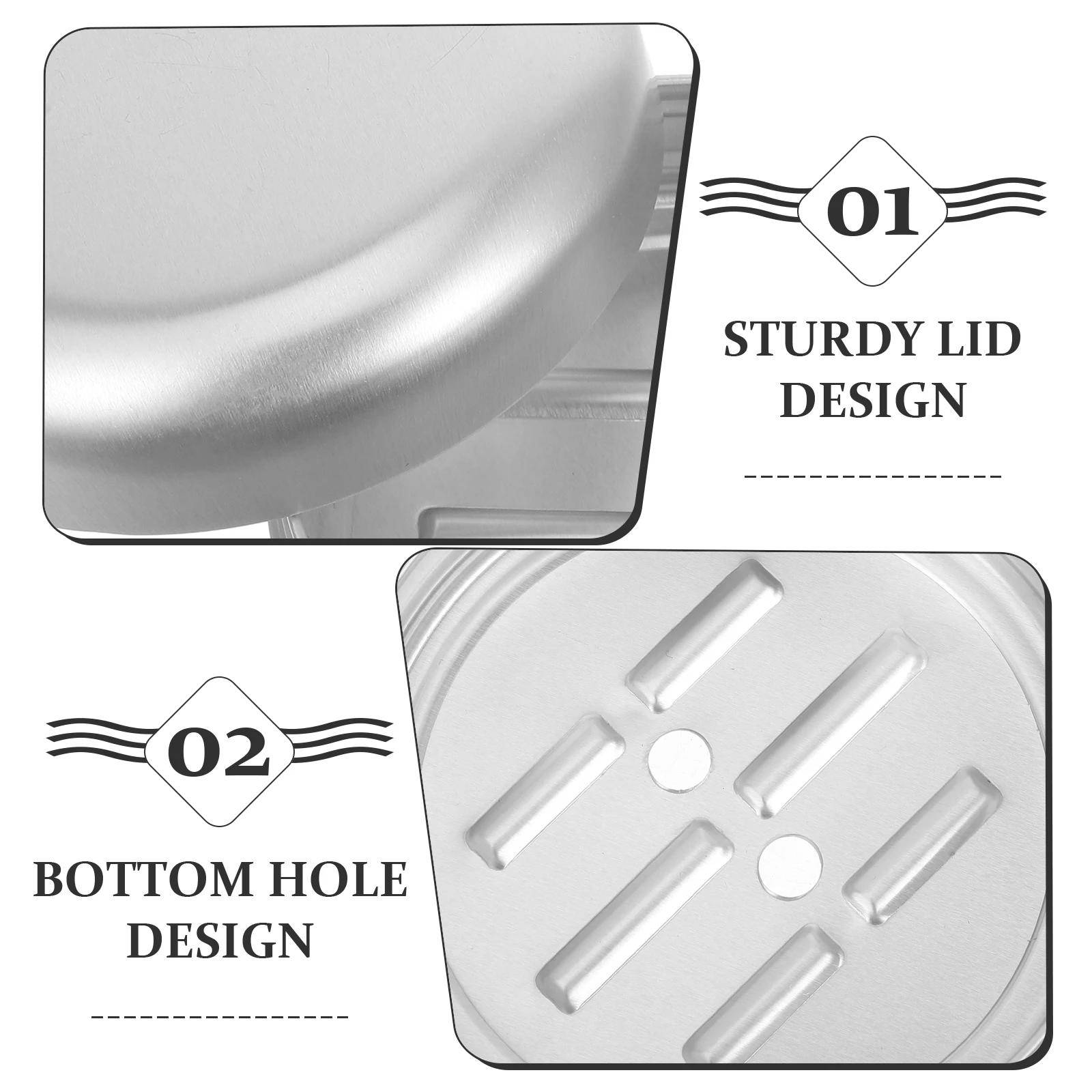 2pcs Aluminum Box Round Leakproof Portable Travel Holder Bathroom Camping Household Storage Container Travel Case Shower Soap
2pcs Aluminum Box Round Leakproof Portable Travel Holder Bathroom Camping Household Storage Container Travel Case Shower Soap