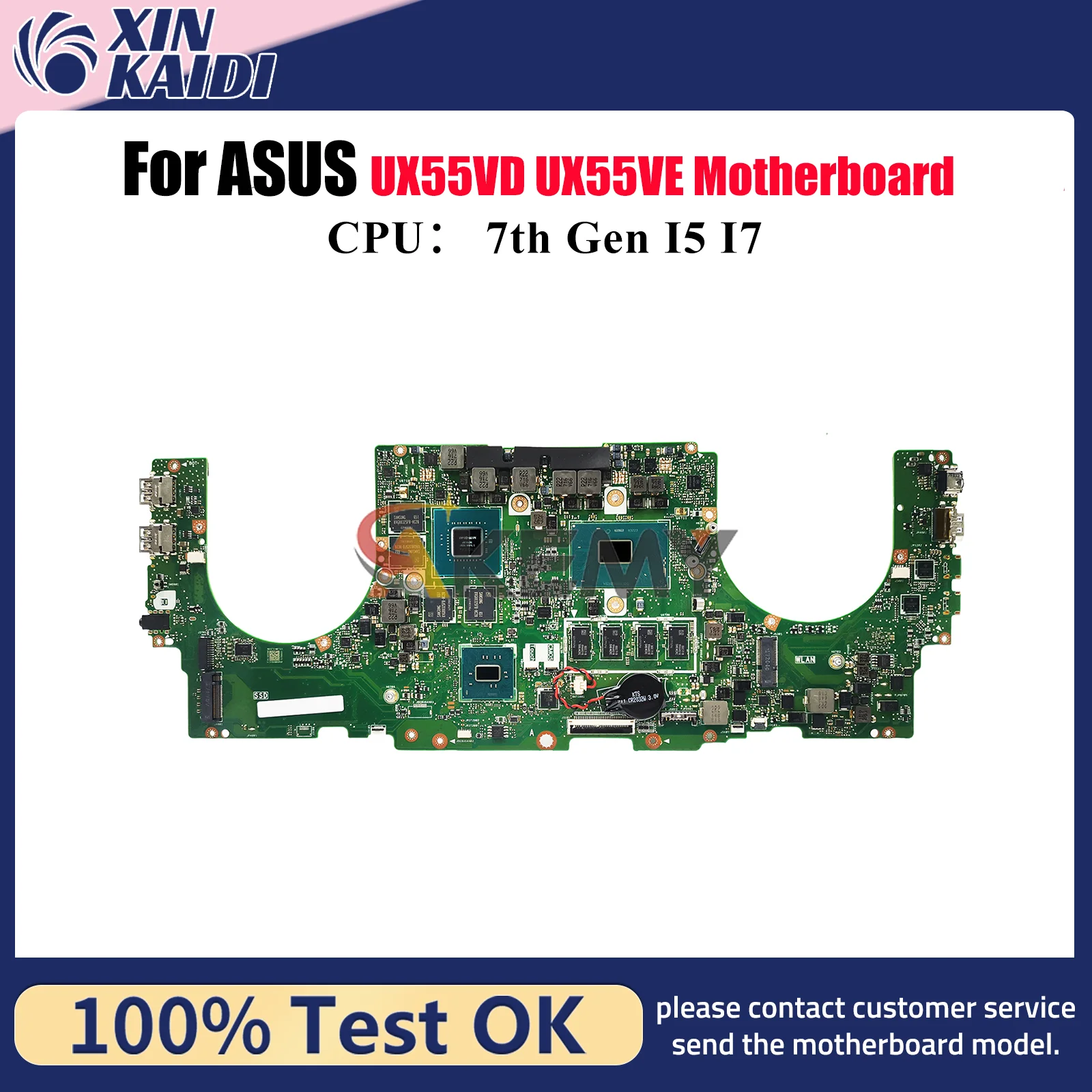 UX550VD Laptop Motherboard For ASUS ZenBook UX580G UX550 UX55VE UX55VD Notebook Mainboard With I5 I7 CPU 100% tests OK fast ship
UX550VD Laptop Motherboard For ASUS ZenBook UX580G UX550 UX55VE UX55VD Notebook Mainboard With I5 I7 CPU 100% tests OK fast ship