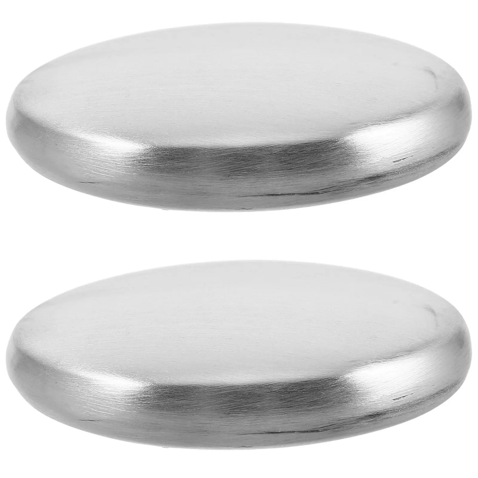 2 Pcs Stainless Steel Soap Bar Deodorizing Hand Wash Oval Shape Removing Odor Kitchen Bathroom Use Metal Soaps
2 Pcs Stainless Steel Soap Bar Deodorizing Hand Wash Oval Shape Removing Odor Kitchen Bathroom Use Metal Soaps