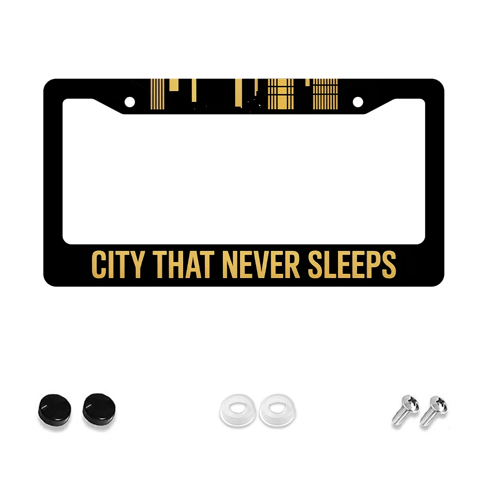 1 шт. черно-золотая рамка номерного знака с рисунком городской пейзажа с 2 отверстиями, алюминиевый материал, 6x12 дюймов с комплектом винтов, новинка в стиле ретро C
1 шт. черно-золотая рамка номерного знака с рисунком городской пейзажа с 2 отверстиями, алюминиевый материал, 6x12 дюймов с комплектом винтов, новинка в стиле ретро C