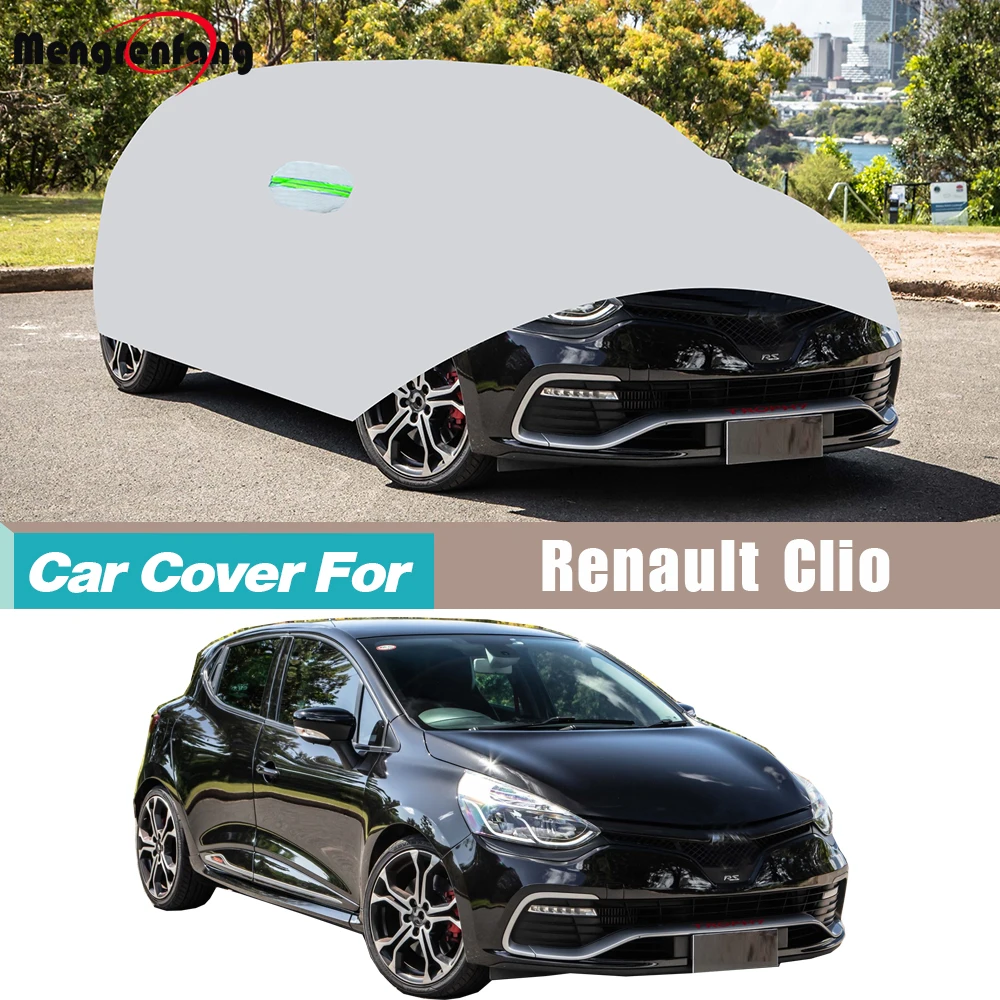 Car Cover Anti-UV Sun Rain Snow Ice Prevent Windproof Auto Cover For Renault Clio Hatchback Sedan Estate 1990-2026
Car Cover Anti-UV Sun Rain Snow Ice Prevent Windproof Auto Cover For Renault Clio Hatchback Sedan Estate 1990-2026