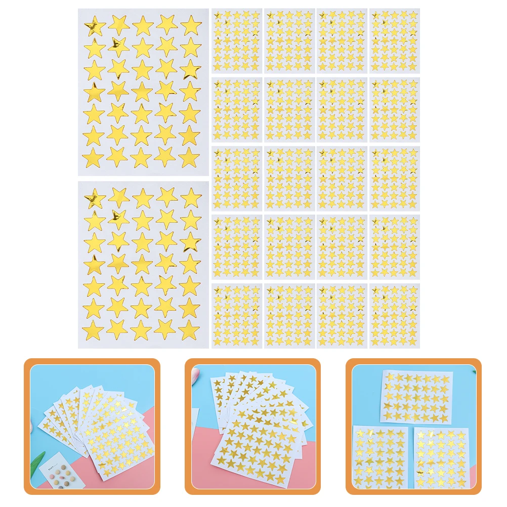 50 Sheets Kid Reward Star Stickers Small Stationery Labels Decals PVC School Supplies Gold Five Pointed Stickers Classroom Party
50 Sheets Kid Reward Star Stickers Small Stationery Labels Decals PVC School Supplies Gold Five Pointed Stickers Classroom Party