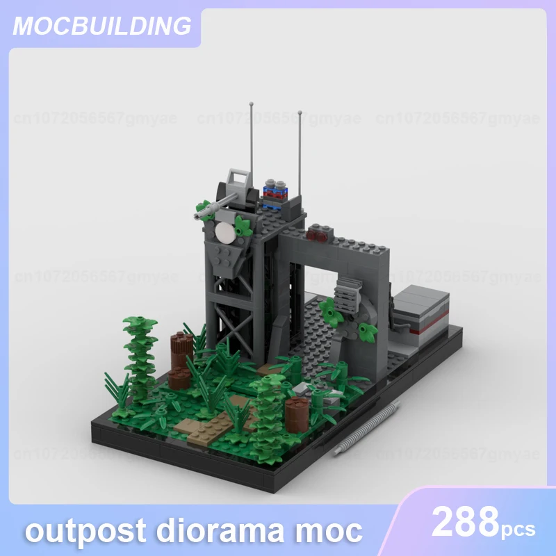 Outpost Diorama Moc Building Blocks Display Model DIY Assemble Bricks Educational Creative Collection Toys Xmas Gifts 288PCS
Outpost Diorama Moc Building Blocks Display Model DIY Assemble Bricks Educational Creative Collection Toys Xmas Gifts 288PCS