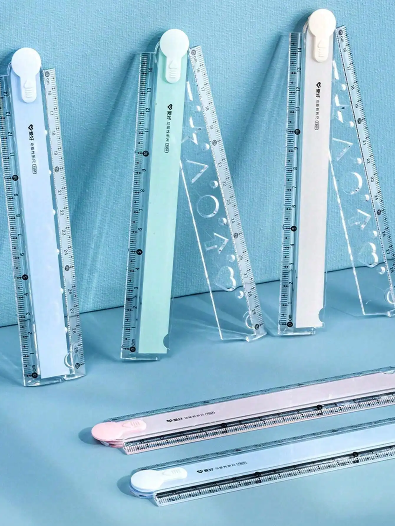 Folding Ruler – Colorful Plastic Ruler for Geometric Drawing, Illustration & Office
Folding Ruler – Colorful Plastic Ruler for Geometric Drawing, Illustration & Office