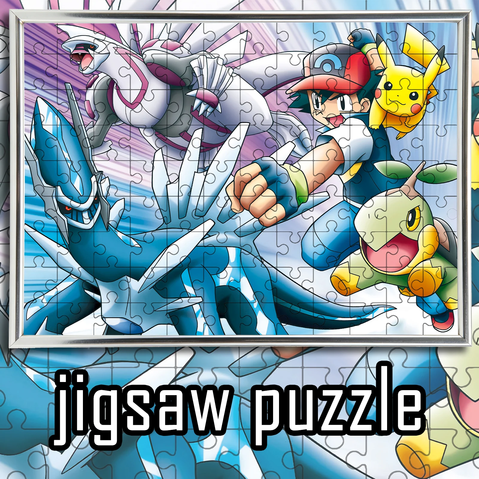 Pokemon Sinnoh Dialga & Palkia Epic Battle Anime Wooden Jigsaw Puzzle 108/200/300/500/1000pcs Color Box
Pokemon Sinnoh Dialga & Palkia Epic Battle Anime Wooden Jigsaw Puzzle 108/200/300/500/1000pcs Color Box