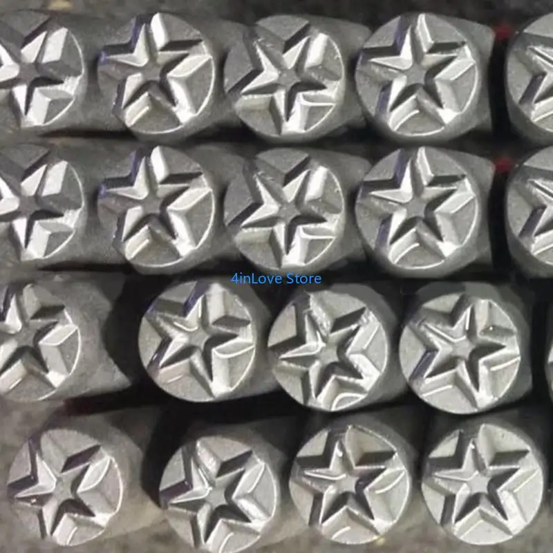 T4MD 3 Pieces Professional Star Stamps for Detailed Metal Work Stamping Supply
T4MD 3 Pieces Professional Star Stamps for Detailed Metal Work Stamping Supply
