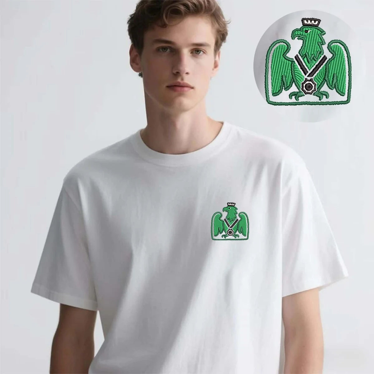 Men Women Noble Griffin Crest Embroidery Premium Cotton T Shirt - Ornate Embroidered Top Tees for Fantasy Con T-Shirts
Men Women Noble Griffin Crest Embroidery Premium Cotton T Shirt - Ornate Embroidered Top Tees for Fantasy Con T-Shirts