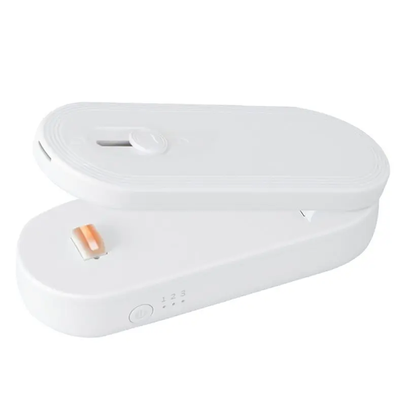 【PRACTICAL ITEM】Rechargeable Mini Bag Sealer 1800Mah, Includes Cutter And Magnet, Resealer Portable Heat Sealing For Plastic Sna
【PRACTICAL ITEM】Rechargeable Mini Bag Sealer 1800Mah, Includes Cutter And Magnet, Resealer Portable Heat Sealing For Plastic Sna
