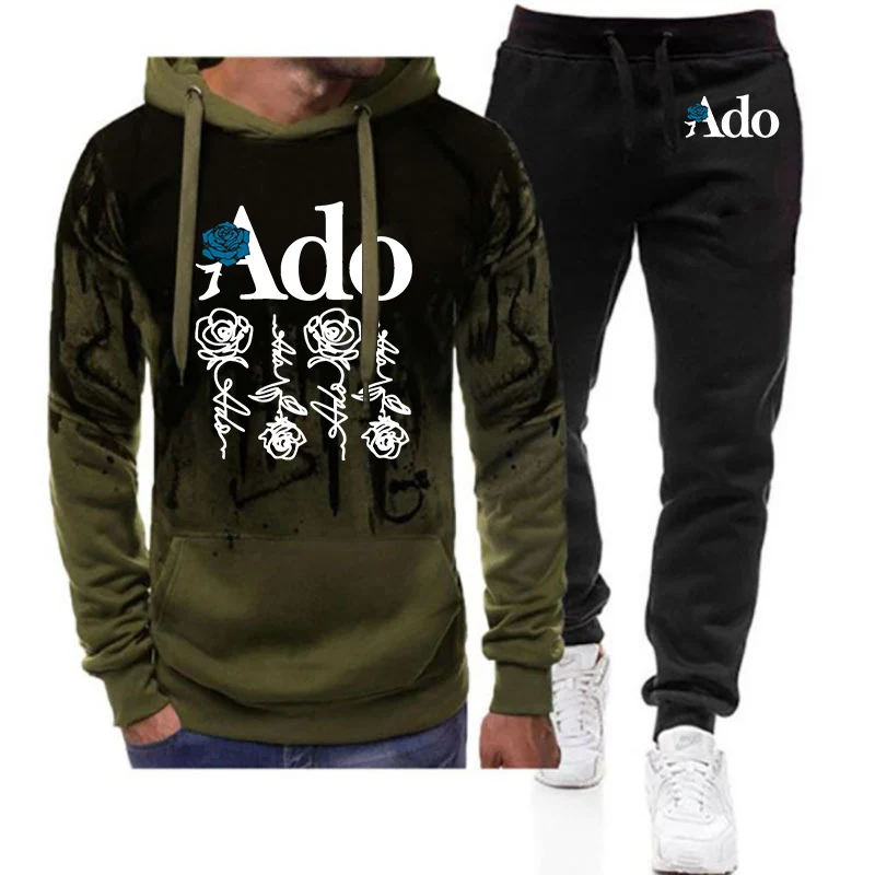 Ado World Tour Logo Print 2026 Men's Spring And Autumn Anti-collision Shirt Fashion Hoodies Drawstring Sports Long Pants Suits
Ado World Tour Logo Print 2026 Men's Spring And Autumn Anti-collision Shirt Fashion Hoodies Drawstring Sports Long Pants Suits