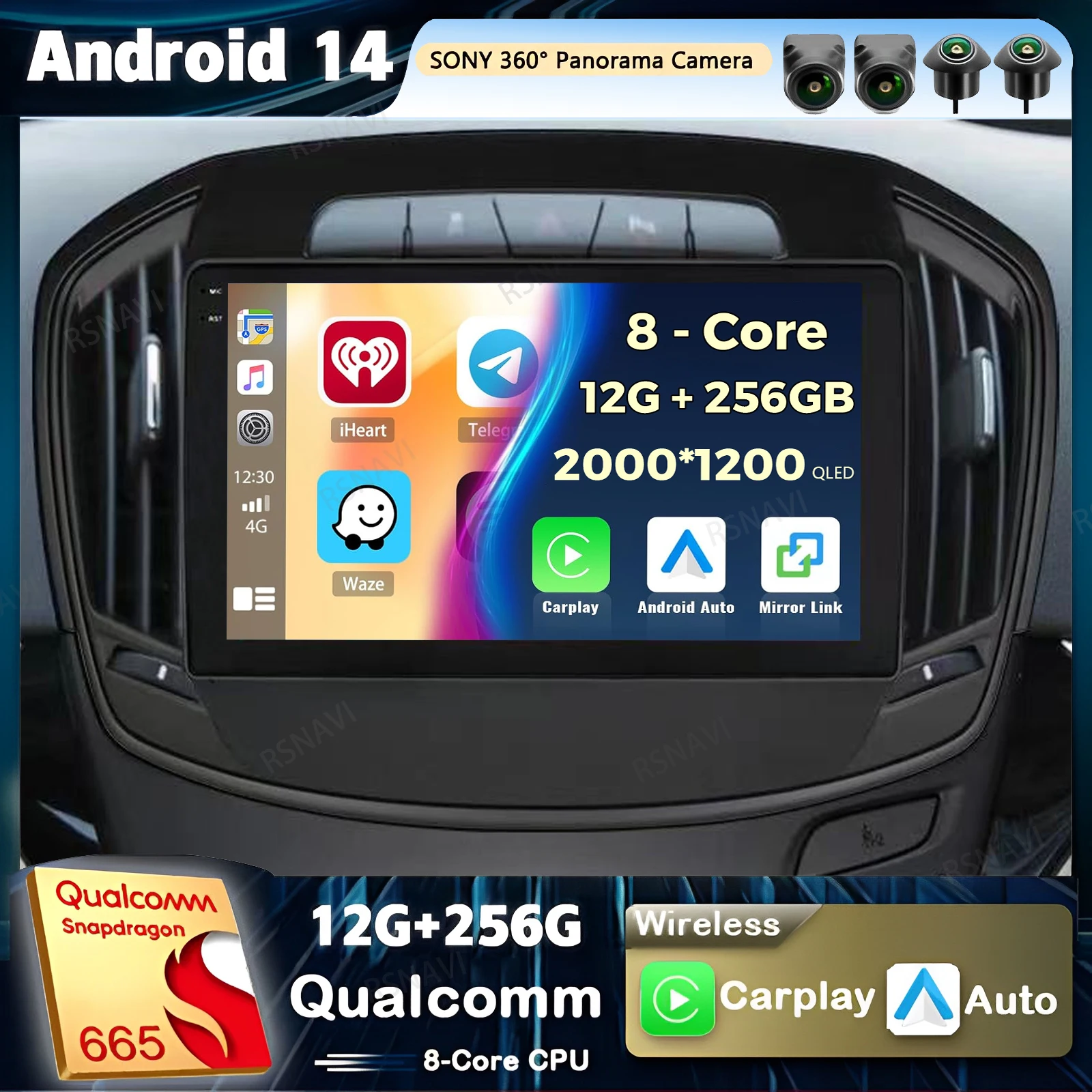 Android 14 Carplay Auto для Opel Insignia для Buick Regal 2013-2017 Автомобильный радиоприемник 4GWIFI плеер Мультимедиа srereo Навигация Видео
Android 14 Carplay Auto для Opel Insignia для Buick Regal 2013-2017 Автомобильный радиоприемник 4GWIFI плеер Мультимедиа srereo Навигация Видео