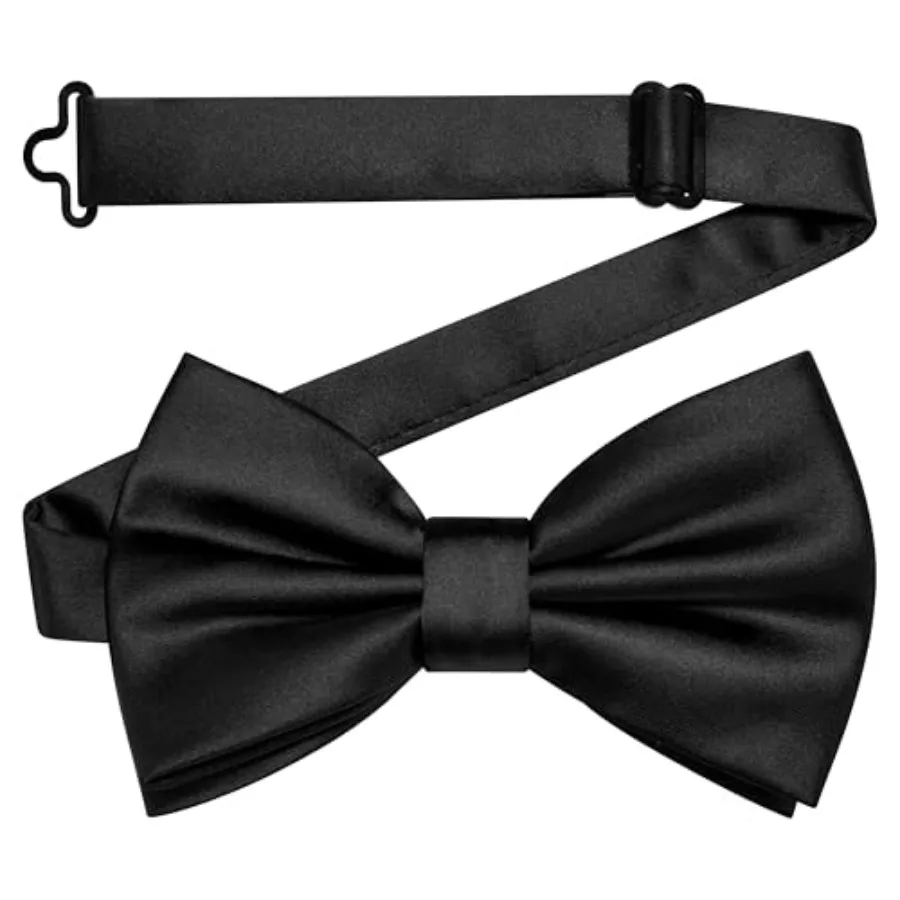 Branduce Solid Color Pre-tied Bow Tie Quality Adjustable Bowtie for Men Party Wedding
Branduce Solid Color Pre-tied Bow Tie Quality Adjustable Bowtie for Men Party Wedding