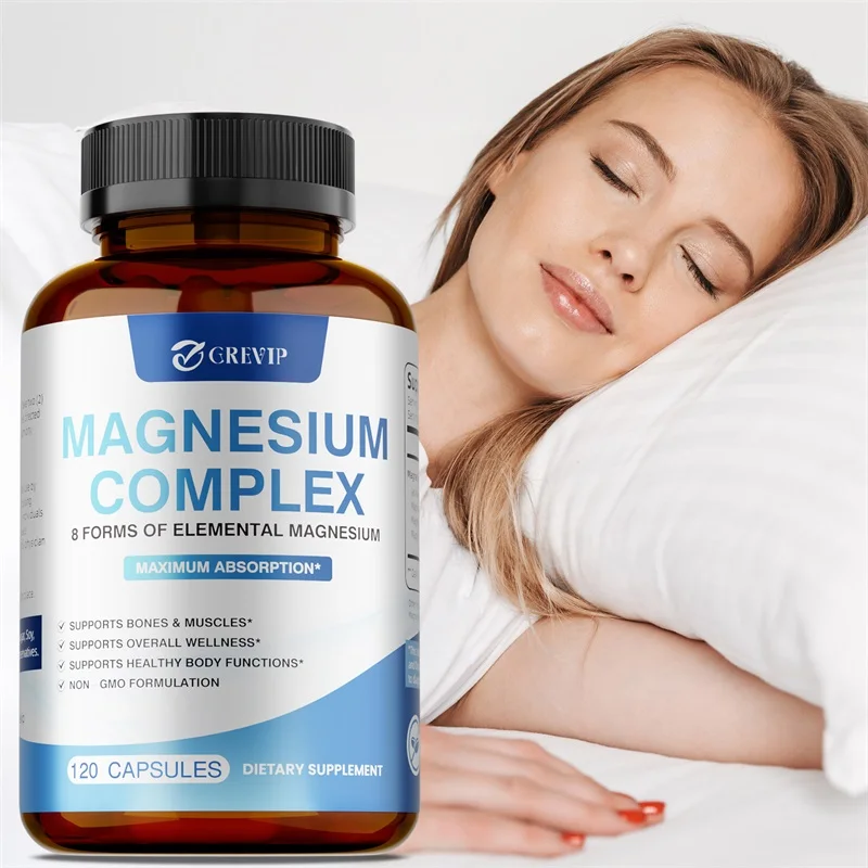 Magnesium Complex - Improves Sleep Quality, Promotes Bone and Muscle Health, and Relieves Leg Cramps and Pain
Magnesium Complex - Improves Sleep Quality, Promotes Bone and Muscle Health, and Relieves Leg Cramps and Pain