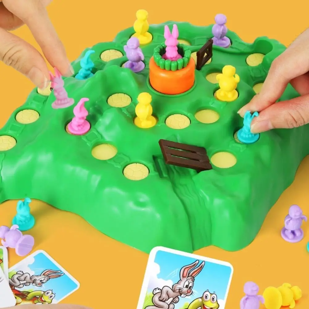 Country Competitive Trap Rabbit Trap Game Bunny Montessori Rabbit Cross Country Educational Interactive Bunny Board Game
Country Competitive Trap Rabbit Trap Game Bunny Montessori Rabbit Cross Country Educational Interactive Bunny Board Game