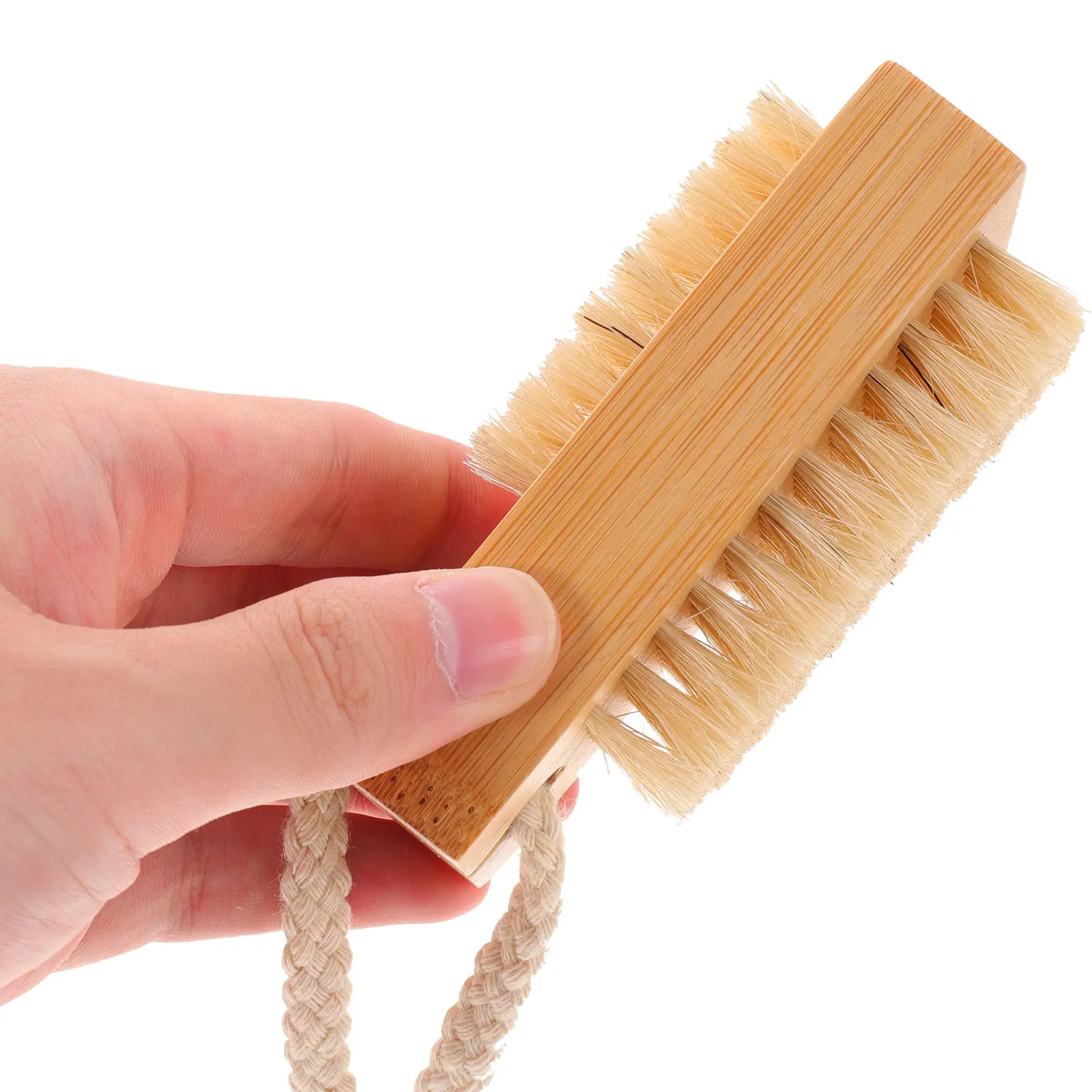 2Pcs Nail Brushes Professional Bamboo Fingernail Cleaners Double-Side Nail Cleaning Tools Portable Manicure Supplies for Home
2Pcs Nail Brushes Professional Bamboo Fingernail Cleaners Double-Side Nail Cleaning Tools Portable Manicure Supplies for Home