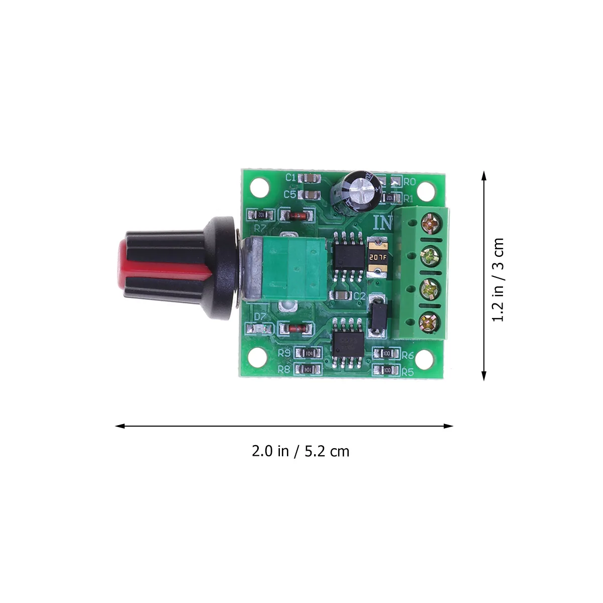 2A Pwm Motor Controller 1.8V-12V Dc Speed Control Switch With Power-On Led Light Self-Recovery Fuse Safe Protection For Dc Motor
2A Pwm Motor Controller 1.8V-12V Dc Speed Control Switch With Power-On Led Light Self-Recovery Fuse Safe Protection For Dc Motor