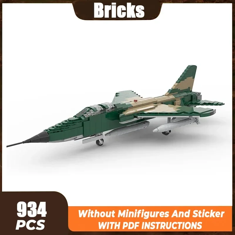 Moc Building Bricks Military Model F-105G Wild Weasel Fighter Technology Modular Blocks Gifts Christmas Toys DIY Sets Assembly
Moc Building Bricks Military Model F-105G Wild Weasel Fighter Technology Modular Blocks Gifts Christmas Toys DIY Sets Assembly
