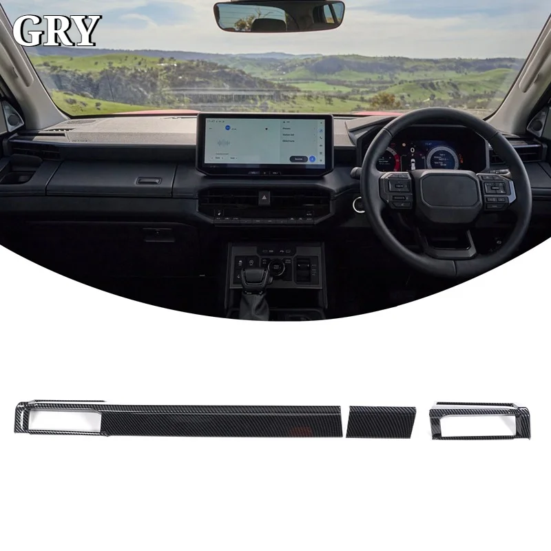 Car Center Console Trim For Toyota Hilux 2026 ABS Carbon Fiber Pattern Interior Car Accessories RHD
Car Center Console Trim For Toyota Hilux 2026 ABS Carbon Fiber Pattern Interior Car Accessories RHD