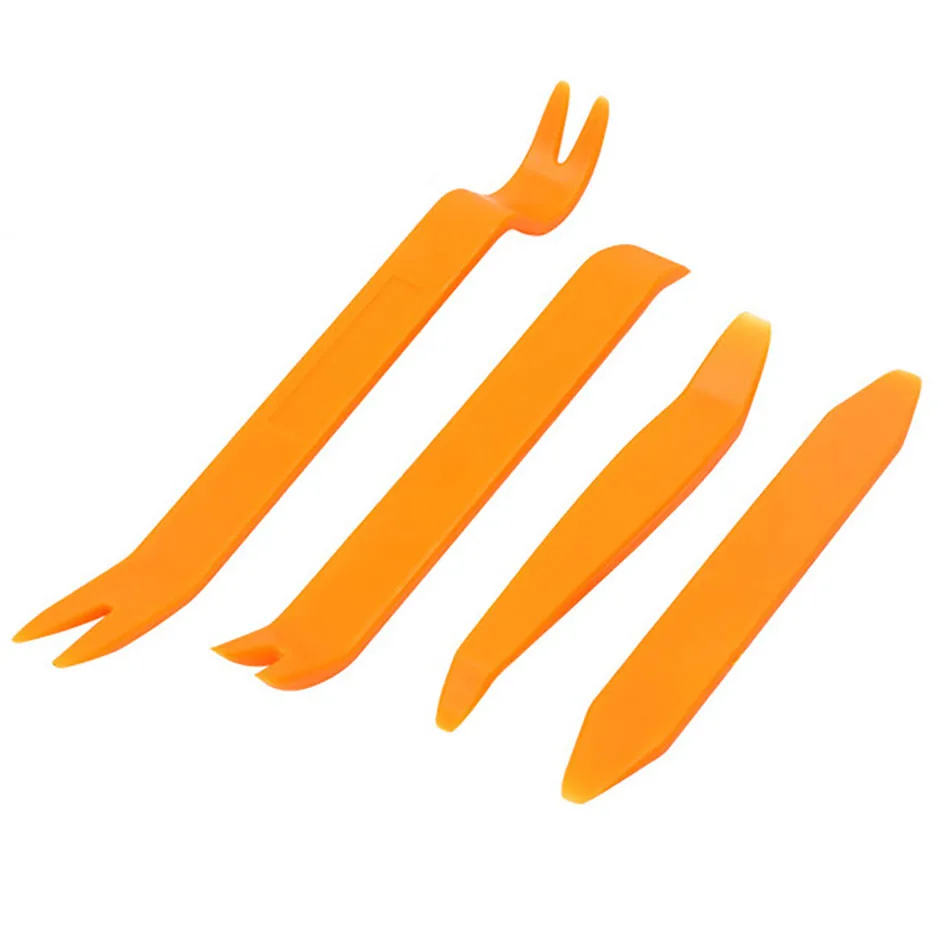 4 in 1 Orange Plastic Car Door Removal Pry Tool Clip Panel Trim Dash Auto Radio Automobile Interior Disassemble Kit 500set/lot
4 in 1 Orange Plastic Car Door Removal Pry Tool Clip Panel Trim Dash Auto Radio Automobile Interior Disassemble Kit 500set/lot