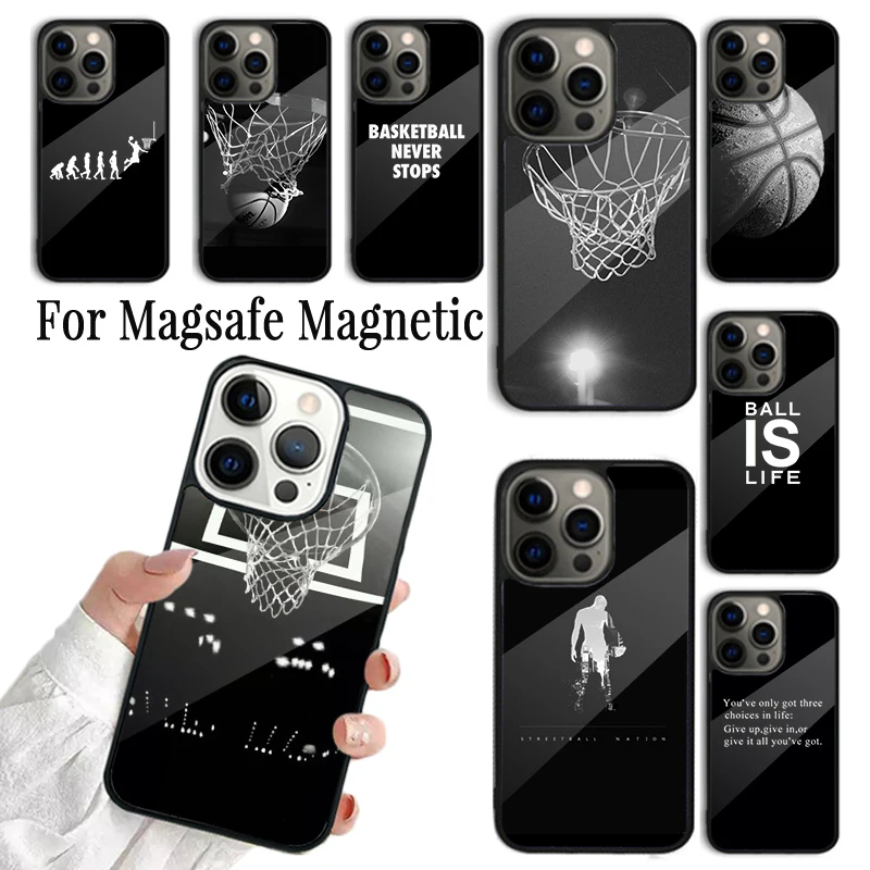 Coque Phone Case For iPhone 16 15 14 13 12 Mini 11 Pro Max Plus Magsafe Magnetic Wireless Charging Cover Basketball Ball
Coque Phone Case For iPhone 16 15 14 13 12 Mini 11 Pro Max Plus Magsafe Magnetic Wireless Charging Cover Basketball Ball