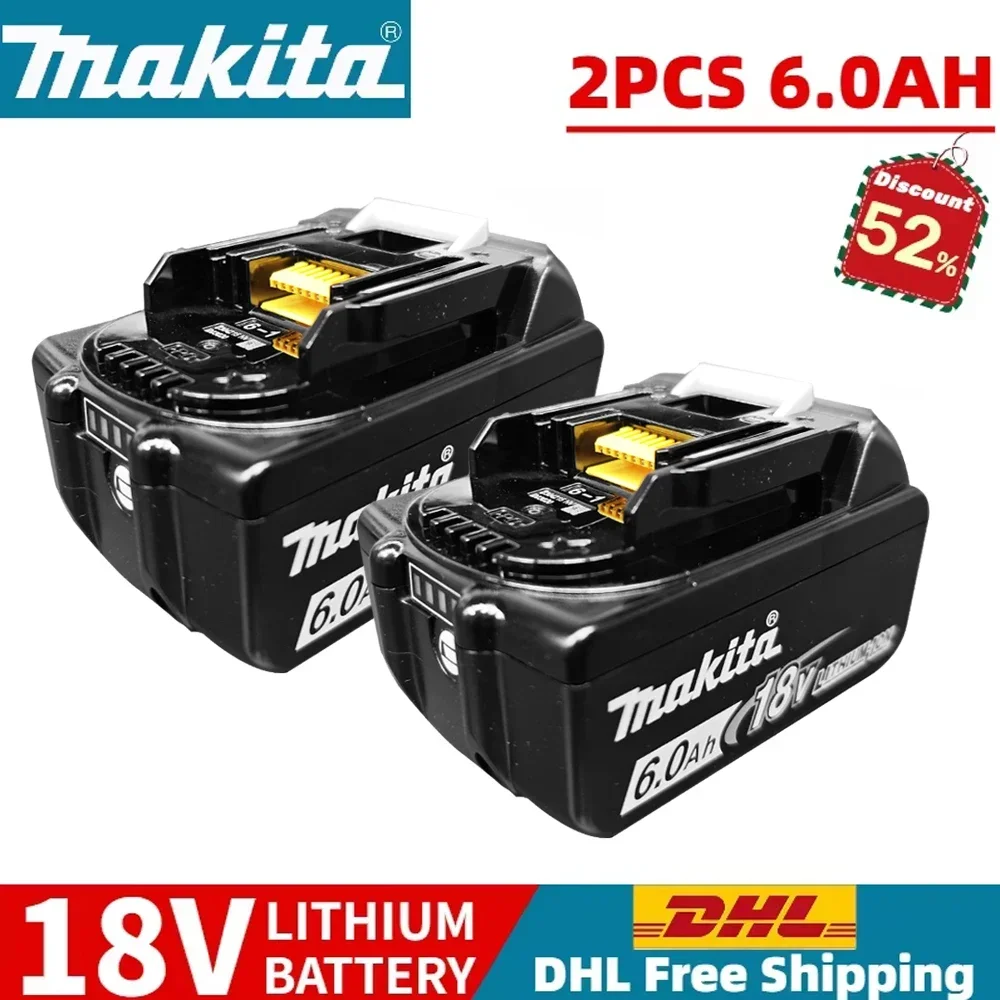 original Makita 18V 6.0Ah Rechargeable Battery ,For Makita BL1830 BL1830B BL1840 BL1840B BL1850 BL1850B Power Tools Battery
original Makita 18V 6.0Ah Rechargeable Battery ,For Makita BL1830 BL1830B BL1840 BL1840B BL1850 BL1850B Power Tools Battery