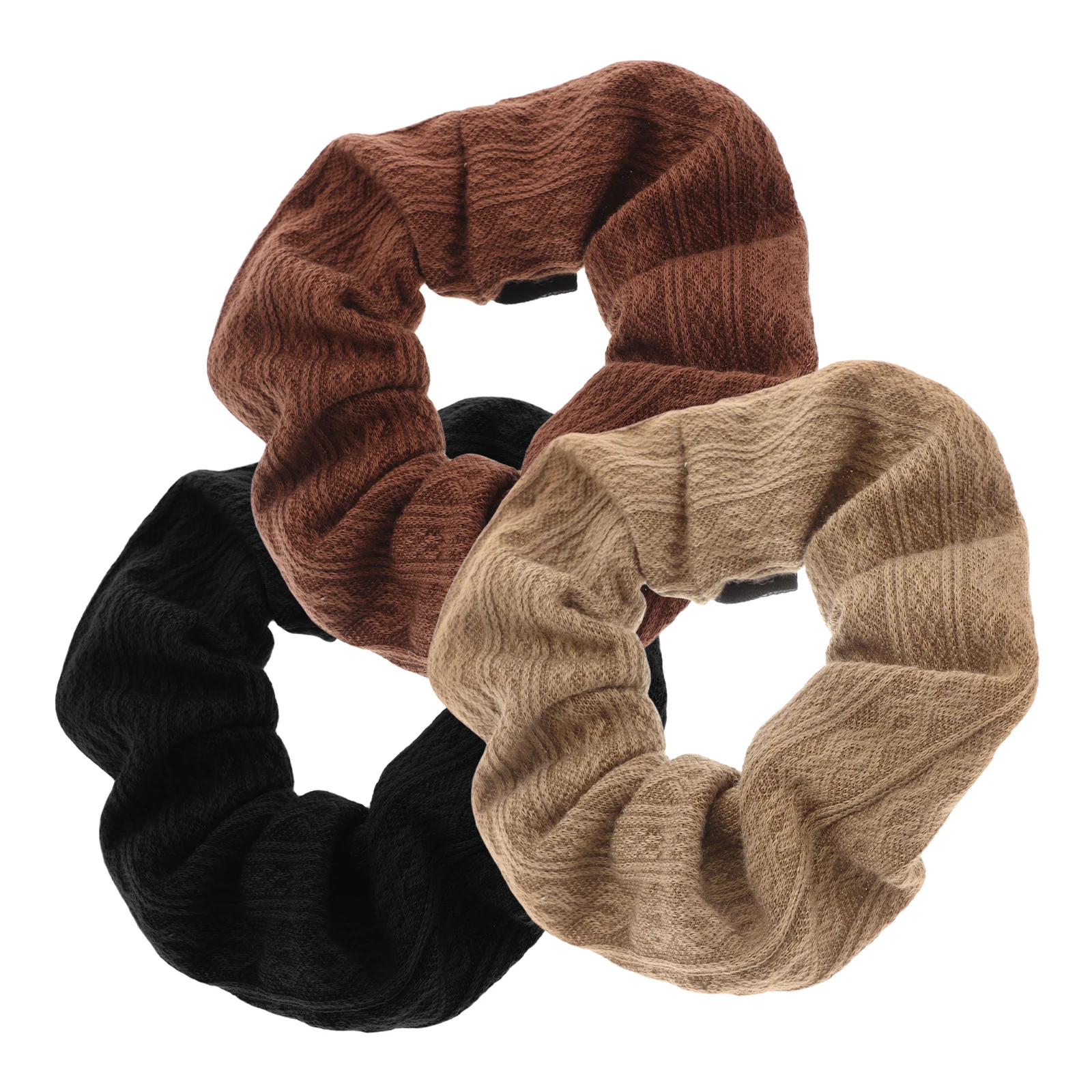 3 Pcs Ties Vintage Coffee Color Knitted Elastic Girls Hair Tie Band Large Size Ponytail Holder For Women Girls Hair
3 Pcs Ties Vintage Coffee Color Knitted Elastic Girls Hair Tie Band Large Size Ponytail Holder For Women Girls Hair