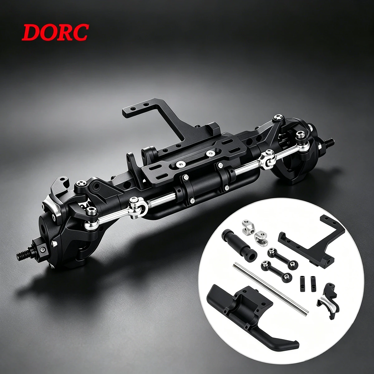 Servo Mount with Full Hydraulic Steering Kit for 1/10 RC Crawler – CNC Aluminium, Fits Vanquish VS4-10 Phoenix F10 DIY
Servo Mount with Full Hydraulic Steering Kit for 1/10 RC Crawler – CNC Aluminium, Fits Vanquish VS4-10 Phoenix F10 DIY