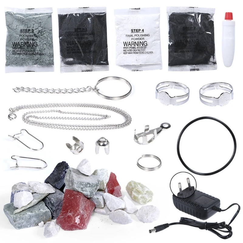 Rock Tumbler Gemstones Polishing Machine Durable Leak-Proof Rock Polisher Drop Shipping
Rock Tumbler Gemstones Polishing Machine Durable Leak-Proof Rock Polisher Drop Shipping