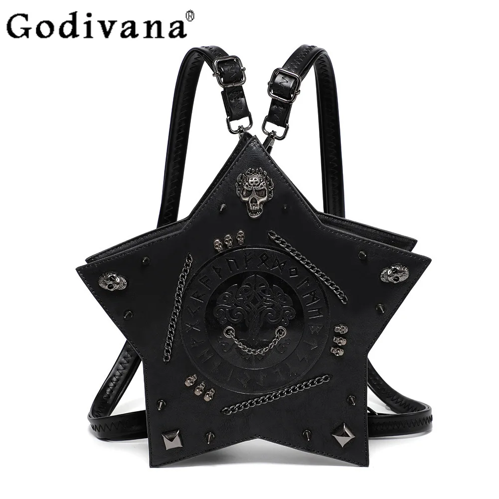 2K Subculture Japanese Original Gothic Lolita Backpack Heart Dark Sweet Cool Girl jk Uniform Casual Versatile Crossbody Bag
2K Subculture Japanese Original Gothic Lolita Backpack Heart Dark Sweet Cool Girl jk Uniform Casual Versatile Crossbody Bag