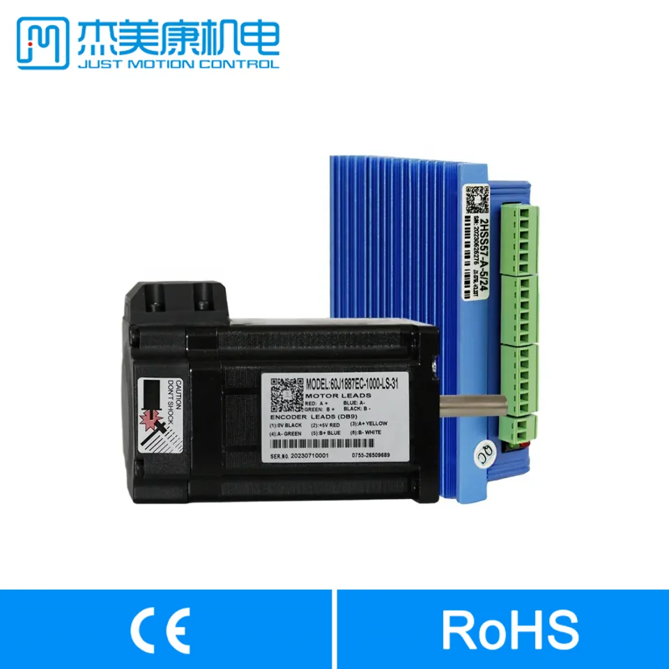 Шаговый двигатель с энкодером 3N.M 5A 60J1887EC-1000-LS-+2HSS57 Лучшие новые продукты шагового двигателя с замкнутым контуром 2025 и драйвер
Шаговый двигатель с энкодером 3N.M 5A 60J1887EC-1000-LS-+2HSS57 Лучшие новые продукты шагового двигателя с замкнутым контуром 2025 и драйвер