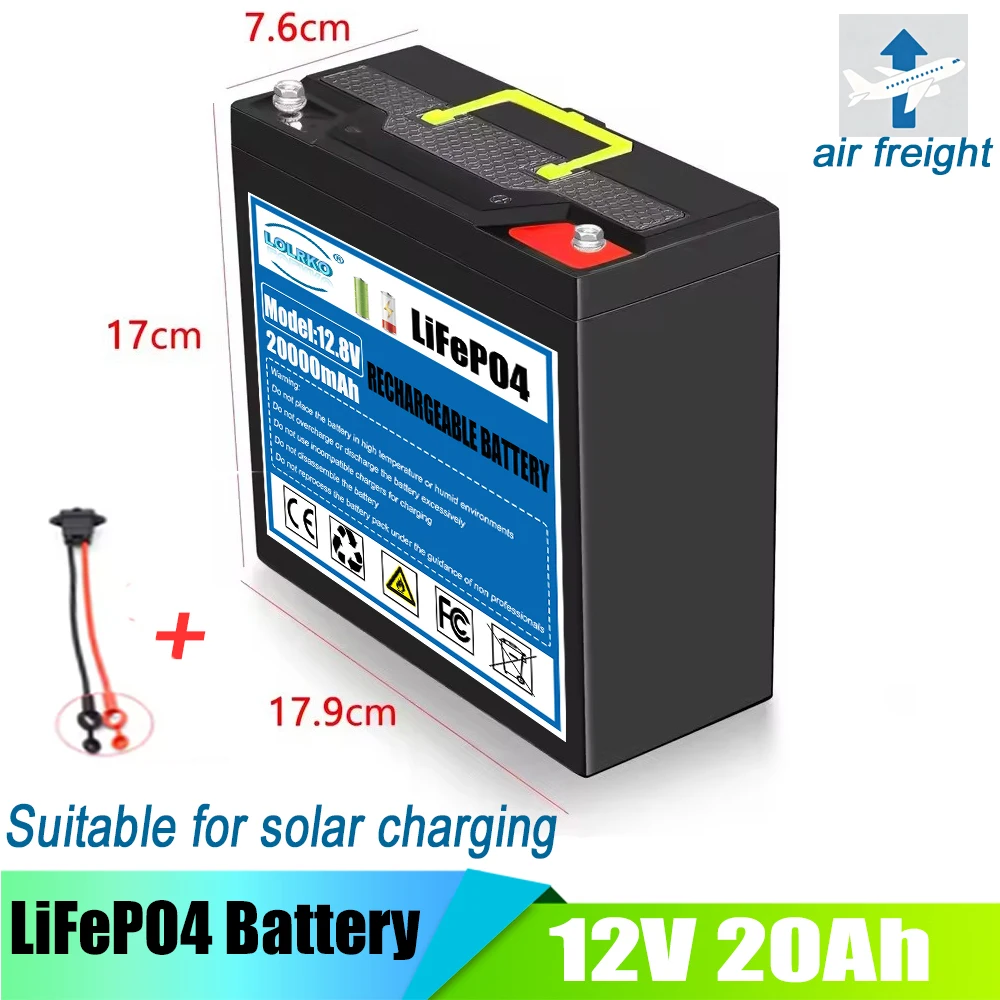 LiFePO4 12V 50Ah Battery With 30A BMS Deep Cycle For Power Wheels Fish Finder Lighting Supply Lithium Battery Power display
LiFePO4 12V 50Ah Battery With 30A BMS Deep Cycle For Power Wheels Fish Finder Lighting Supply Lithium Battery Power display