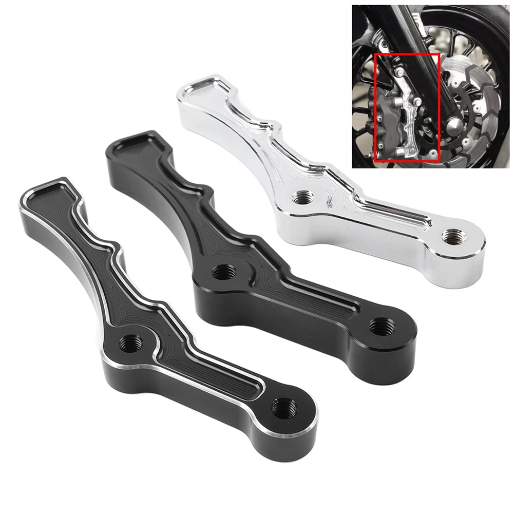CNC Motorcycle Radial Front Brake Caliper Mount Brake Caliper Bracket For Harley Fits 11.5 & 11.8 style rotors
CNC Motorcycle Radial Front Brake Caliper Mount Brake Caliper Bracket For Harley Fits 11.5 & 11.8 style rotors
