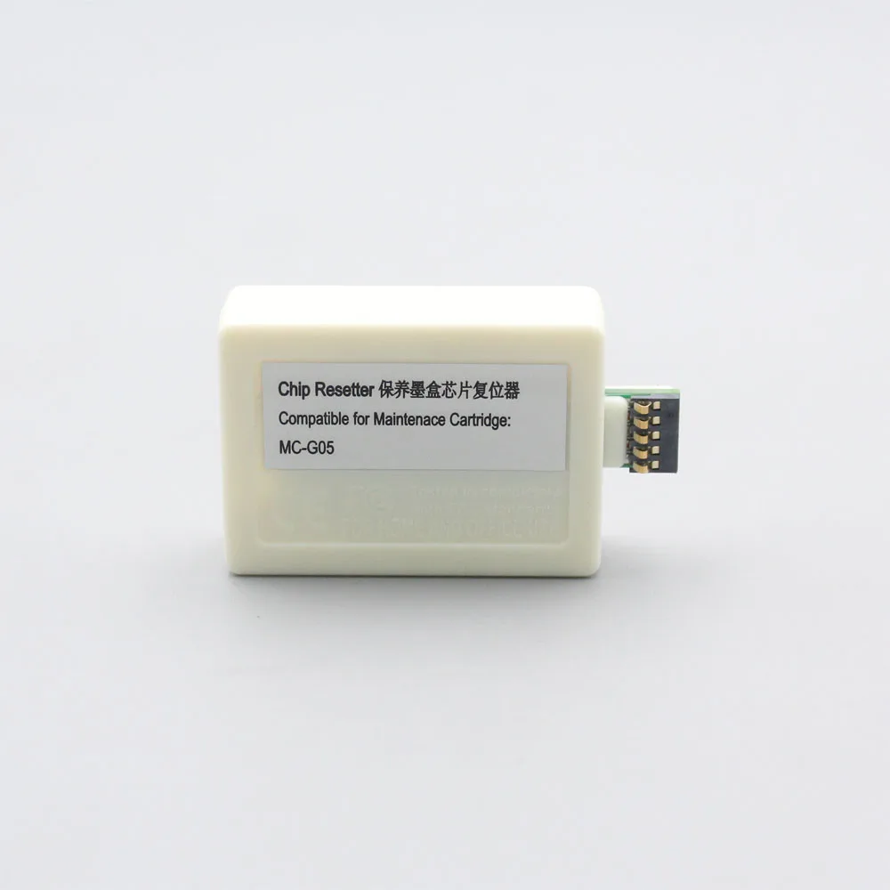 MC-G05 Maintenance Tank Chip Resetter for canon GX1030 GX1050 GX1080 GX2030 GX2050 GX2080 Printer
MC-G05 Maintenance Tank Chip Resetter for canon GX1030 GX1050 GX1080 GX2030 GX2050 GX2080 Printer