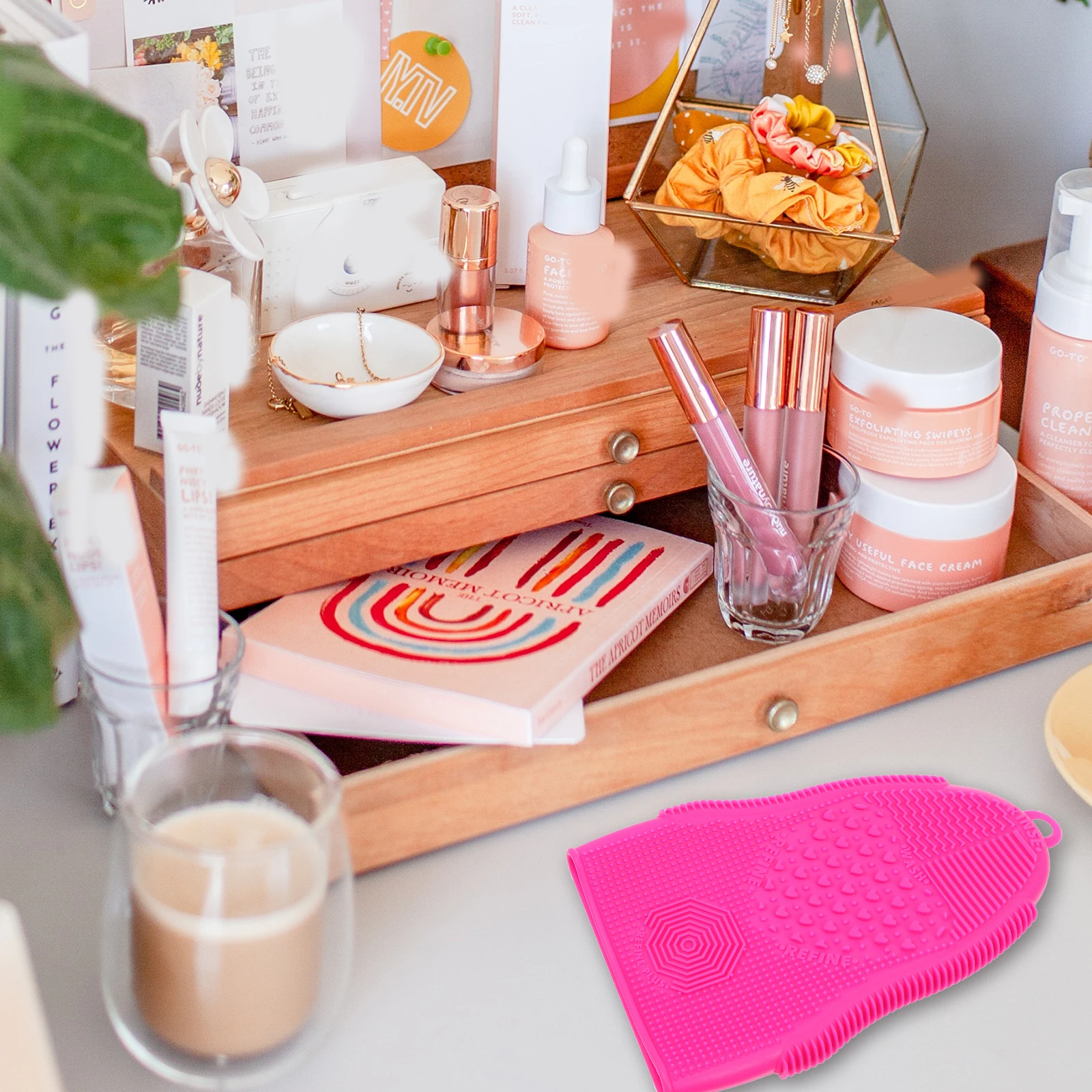 Silicone Brush Cleaning Pad Makeup Brushes Cleaner Cushion Tool Gentle Effective Wash Mat For Beauty Salon Home Use
Silicone Brush Cleaning Pad Makeup Brushes Cleaner Cushion Tool Gentle Effective Wash Mat For Beauty Salon Home Use