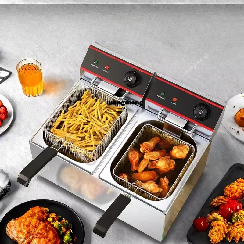 Electric fryer commercial snack fryer fritters fritters and fries machine electric fryer
Electric fryer commercial snack fryer fritters fritters and fries machine electric fryer