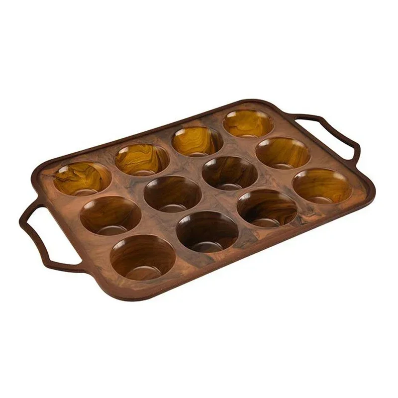 High Quality 12 Cavity Silicone Cake Mold Wood Grain Muffin Cup Cake Bakeware Fondant Cupcake Food Grade Chocolate Baking Tools
High Quality 12 Cavity Silicone Cake Mold Wood Grain Muffin Cup Cake Bakeware Fondant Cupcake Food Grade Chocolate Baking Tools