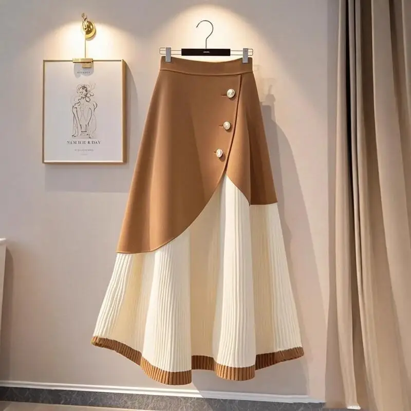 2026 Spring Autumn New Women Clothing with A Stylish High-End Feel Super Beautiful Half Skirt Elegant High Waisted A-Line Skirt
2026 Spring Autumn New Women Clothing with A Stylish High-End Feel Super Beautiful Half Skirt Elegant High Waisted A-Line Skirt
