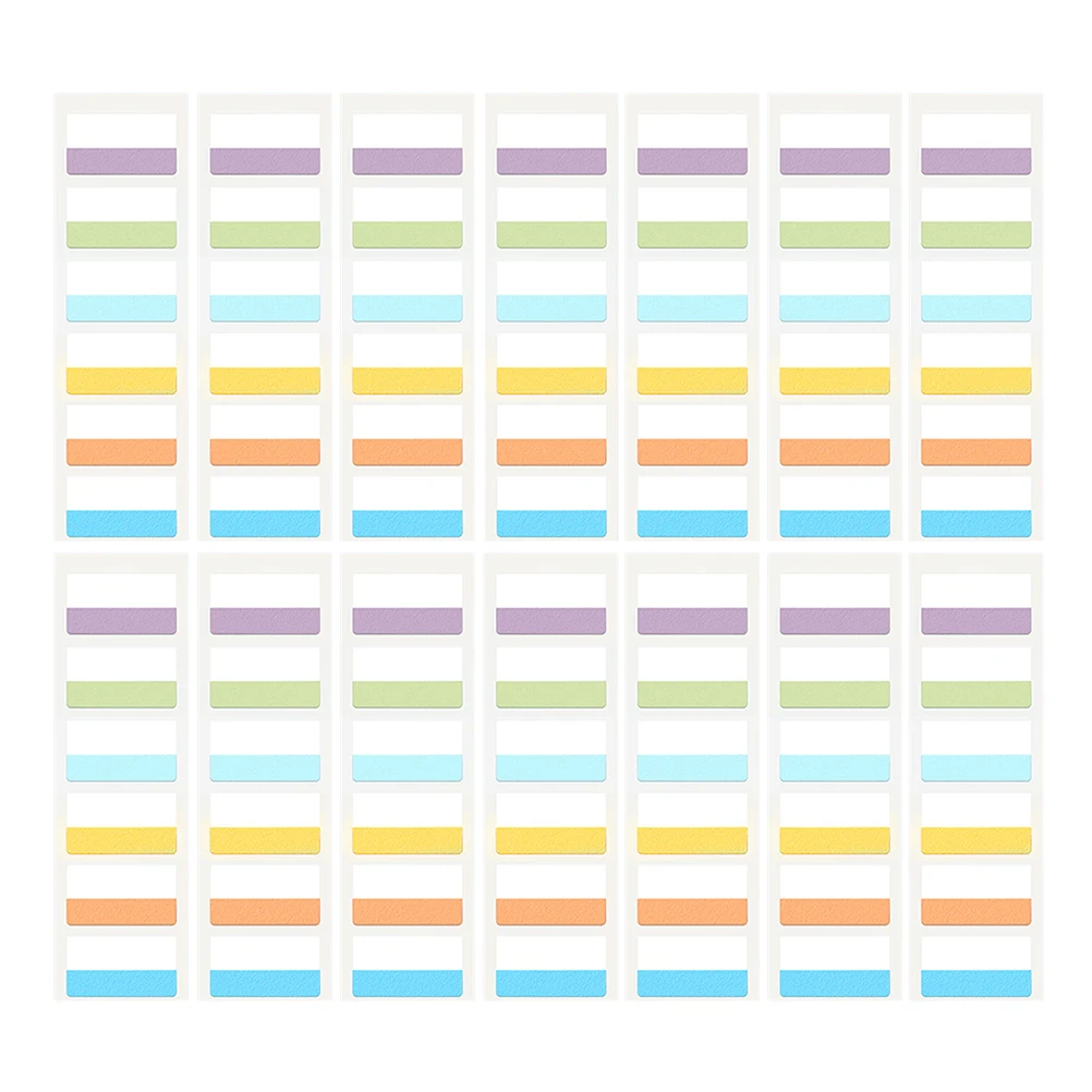 300 Pcs Index Tabs Stickers Colored Bookmarks Sticky Labels for Notebooks Magazines Files Highlighting Classification
300 Pcs Index Tabs Stickers Colored Bookmarks Sticky Labels for Notebooks Magazines Files Highlighting Classification
