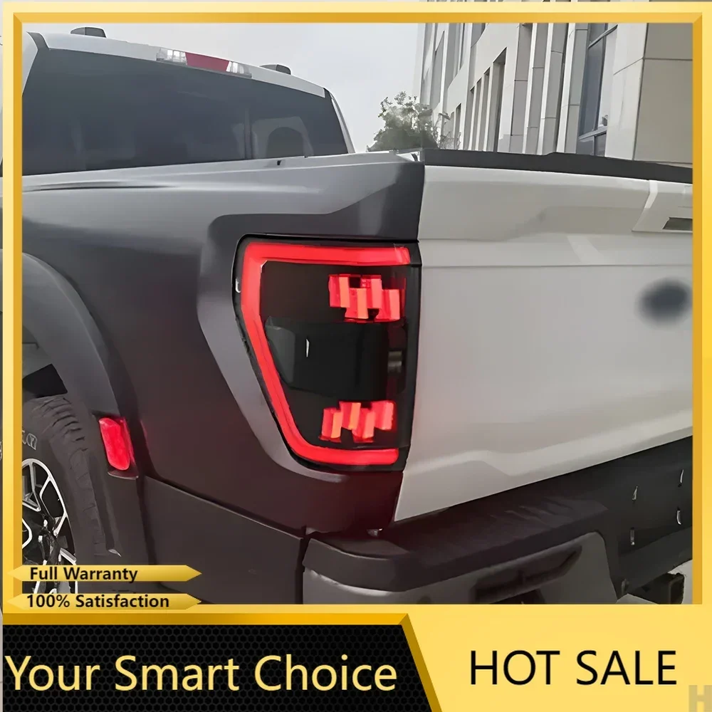 Modified LED Car Rear Lamp Assembly For Ford F150 2021-2023 Upgrade Highlight Flashing Taillight Car Accessories
Modified LED Car Rear Lamp Assembly For Ford F150 2021-2023 Upgrade Highlight Flashing Taillight Car Accessories