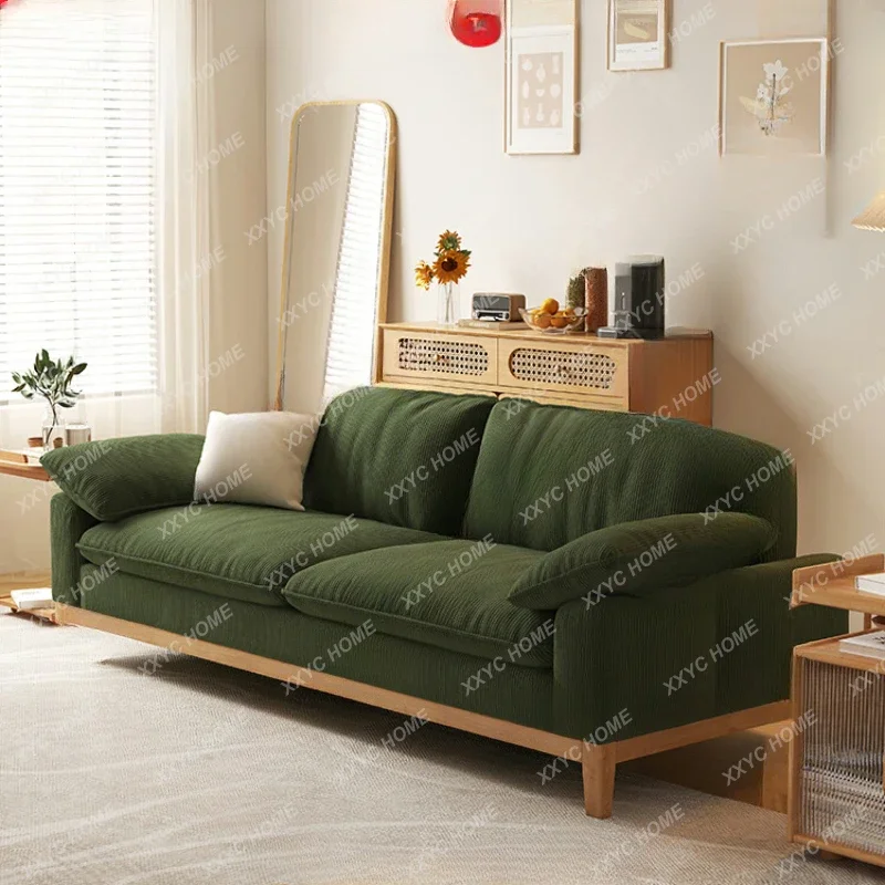Wood Fabric Corduroy Square Sofa Solid Wood Living Room Toast Sofa sofa set living room furniture loveseat sofa
Wood Fabric Corduroy Square Sofa Solid Wood Living Room Toast Sofa sofa set living room furniture loveseat sofa